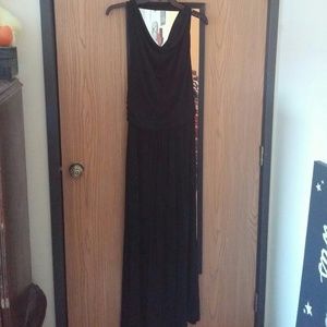 Black Halter Maxi